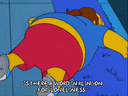 Klingon Comic Book Guy The Simpsons GIF