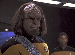 Klingon Confused Look Star Trek GIF