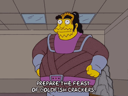 Klingon Prepare The Feast The Simpsons GIF