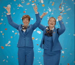 KLM Aviation Party Landed GIF
