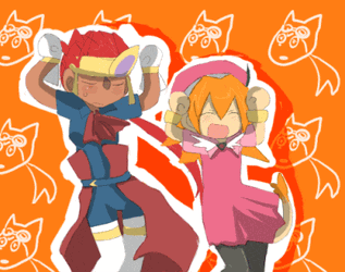 Klonoa Caramelldansen GIF