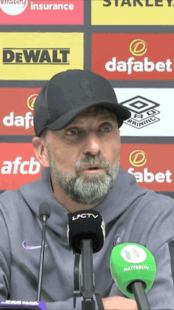 Klopp Press Conference GIF