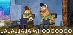 Knee Slap Friends Hysterical Laugh GIF