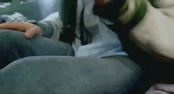 Knee Slapper Anxious Pat GIF