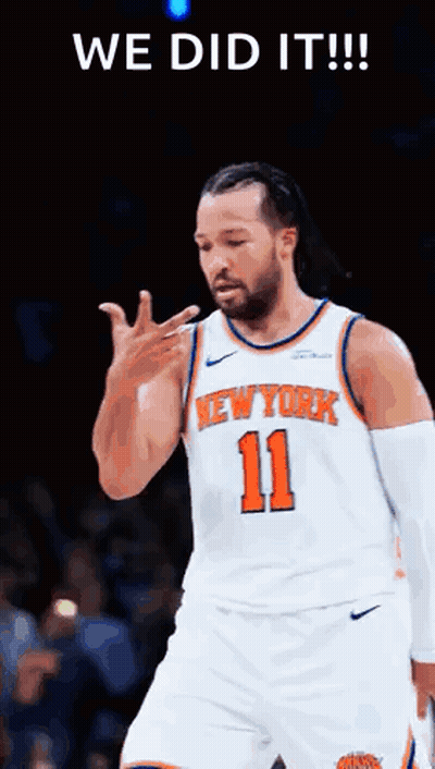 Knicks Basketball Player Thumbs Up GIF