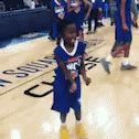 Knicks Fan Cute Kid Dancing GIF