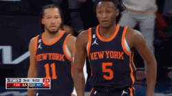 Knicks Immanuel Quickley Pumped Up Run GIF