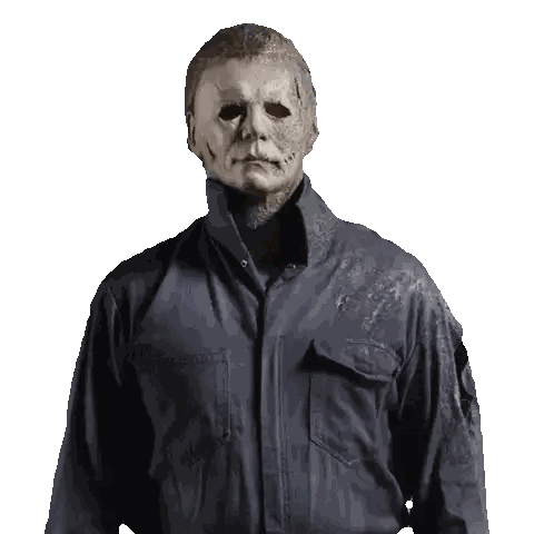 Knife Michael Myers Sticker