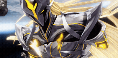 Knight Armor With Yellow Y GIF