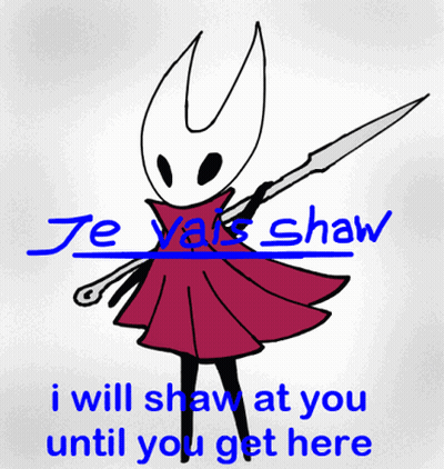 Knight Drawing With Name Shaw GIF