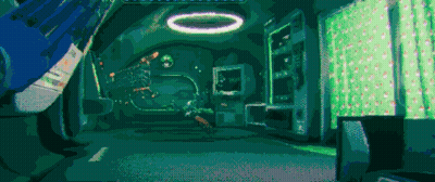 Knight Holding Sword In Front Of Stone Wall GIF