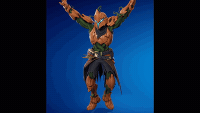 Knight In Armor Jumping With Arms Outstretched GIF