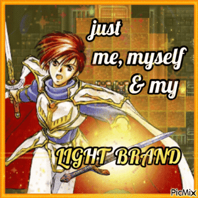 Knight Just Me Myself And My Light Brand GIF