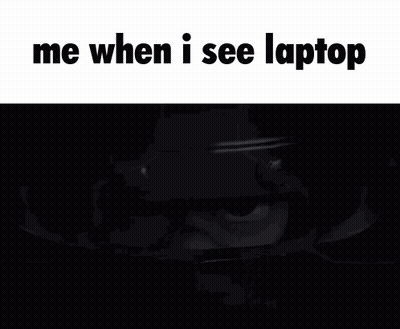 Knight Saying Me When I See Laptop GIF
