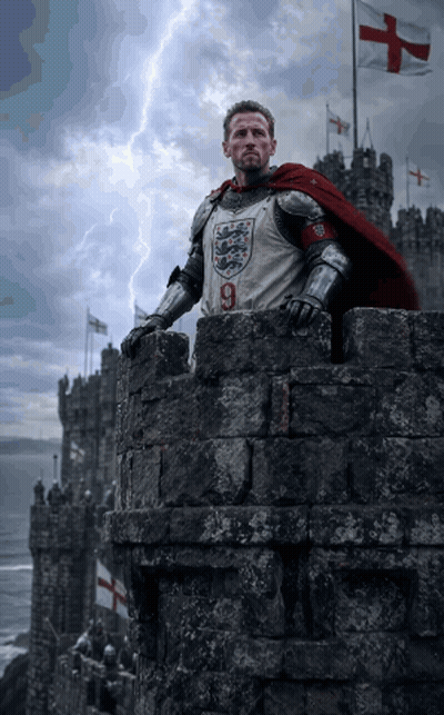 Knight With Number 9 On Chest GIF