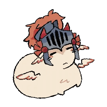 Knight With Wings And Helmet Saying NN Sticker