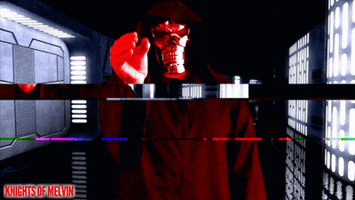 Knights Of Melvin Man In Hood GIF