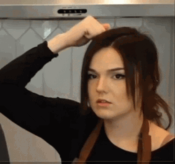 Knock On Wood Confused Head  GIF