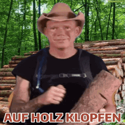 Knock On Wood Forest Jungle  GIF