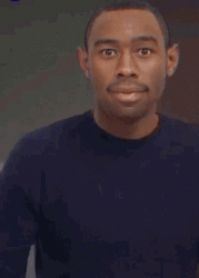 Knock On Wood Glass Poker Face Man GIF
