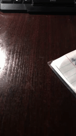 Knock On Wood Home Office Table GIF
