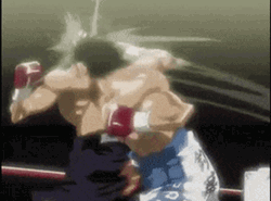 Knockout Hajime No Ippo Manga Series GIF