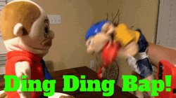 Knockout Punch Puppet Fighting Meme GIF