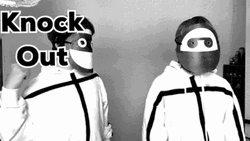 Knockout Punch Stickup Boys Youtuber Tandem GIF