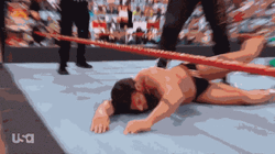 Knockout Sleeping In Canvas Drew Gulak GIF
