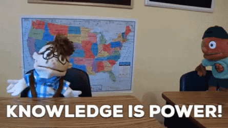 Knowledge Is Power By Cody GIF