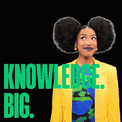 Knowledge Is Vital Because It Gives You Power GIF