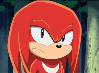 Knuckles Sonic X GIF
