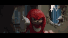 Knuckles Spike Shockwave Punch Ready GIF