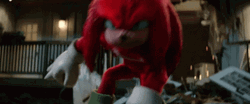 Knuckles The Echidna Angry Reaction
