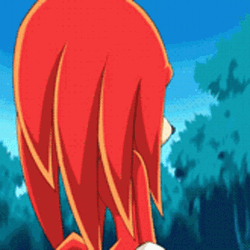 Knuckles The Echidna Grumpy Face