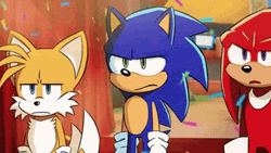 Knuckles The Echidna Irritated Look GIF