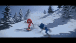 Knuckles Vs Sonic The Hedgehog 3  GIF