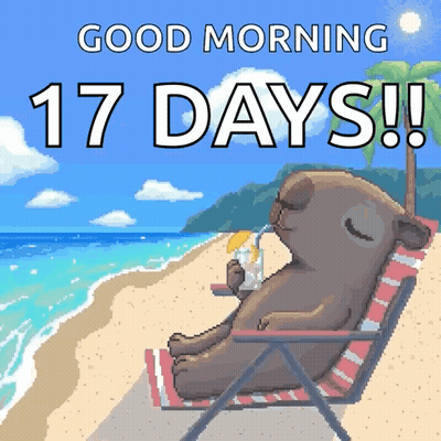 Koala Laying On Beach Good Morning 17 Days GIF