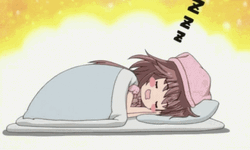 Kobato Hanato Anime Sleeping