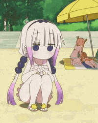 Kobayashi Dragon Maid Kanna GIF