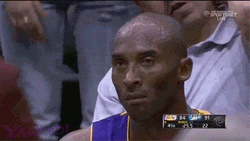 Kobe Bryant Fierce Look GIF