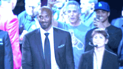 Kobe Bryant Grand Retirement Entrance GIF