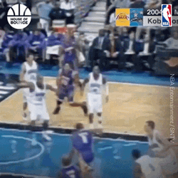 Kobe Bryant Iconic Dunk On Dwight GIF