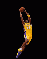 Kobe Bryant Impressive Dunk Angle GIF