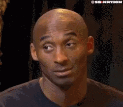 Kobe Bryant Nodding Head GIF