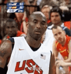 Kobe Bryant Nods Usa Basketball GIF