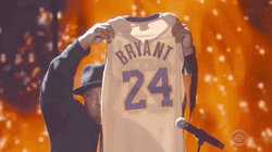 Kobe Bryant Number 24 Jersey GIF
