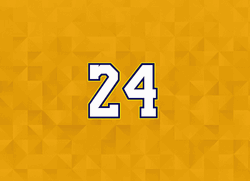 Kobe Bryant's Jersey Numbers GIF