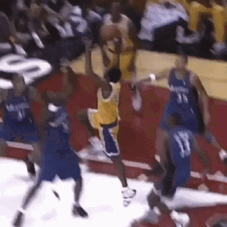 Kobe Bryant Slam Dunk Compilation GIF