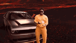 Kodak Black Dancing With A Car On Volcano GIF